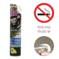 Bình xịt khử mùi thuốc lá Sukkiri 320ml