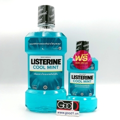 Nước Súc Miệng Listerine Thái 750+250