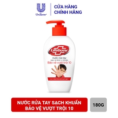 Nước rửa tay Lifebuoy bảo vệ vượt trội - chai 177ml