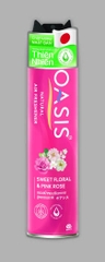 Xịt phòng Oasic Natural Sweet Floral & Pink Rose