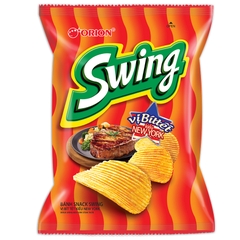 Bánh Snack Swing Vị Bít Tết-63g