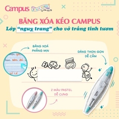 Bút Xóa Kéo CRT-6M-02 - Xanh
