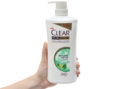 Dầu gội sạch gàu Clear mát lạnh bạc hà - 630g