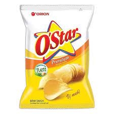Bánh Snack O'Star - Vị Khoai Tự Nhiên 32g