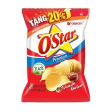 Bánh Snack O'Star - Vị Kim Chi -63g