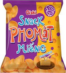 Bánh Snack Oishi Pho Mát Miếng - 73g