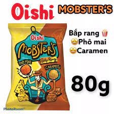 Bánh Snack Oishi Mobster's - Bắp Rang Phô Mai-80g