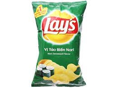 Bánh Snack Lays - Vị Tảo Biển Nori 30g