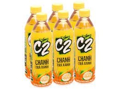 Trà Xanh C2 hương Chanh - 455ml