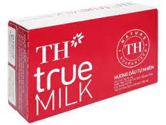 Sữa TH True Milk vị Dâu - 180ml