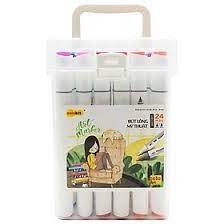 Bút Lông Mỹ Thuật AM-C001 24 Màu