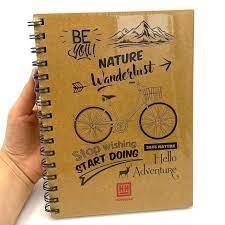 Sổ Lò Xo Green Wanderlust A5 Hồng Hà