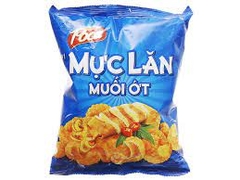 Bánh Snack Poca Mực Lăn Muối Ớt  - 30g