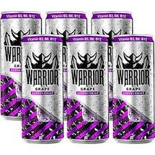 Nước Tăng Lực Warrior Nho - Lon