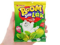 Kẹo Boom Jelly Lắk - Vị Xoài Lắc Muối Ớt