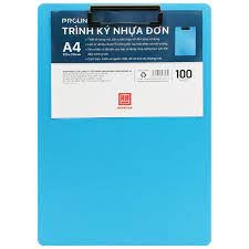 Trình Ký Nhựa Đơn A4 Hồng Hà