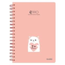 Sổ Caro B5 Klong Lò Xo Kép 200T -MS297