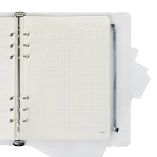 Sổ Caro A5 Klong Nét Đứt Kẹp Còng Sắt 100T - MS516