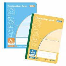 Sổ May Dán Gáy Composition Book Klong- MS309