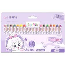 Màu Sáp 18 Màu Bitex - CR14
