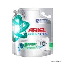 Nước giặt Ariel Matic cửa trước Sạch Khuẩn túi 3.2L