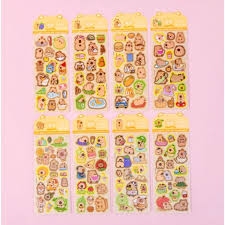 Sticker 1 Tấm Capy