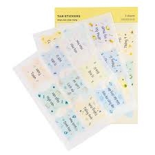 Bộ Tab Stickers 3T Klong MS 721 Stick