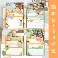 Giấy Note 3 Tầng Cute