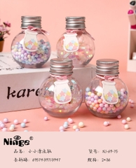 Set 4 Lọ Điều Ước Tròn