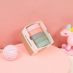 Washi 5 Cuộn Họa Tiết Nhiều Mẫu