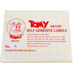 Decal A5 Tomy PC 114 - 115 - 116 - 117