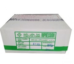 Giấy liên tục 240x279mm - chia 2