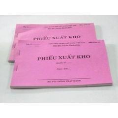 Phiếu xuất kho 2 liên 13x19cm HN