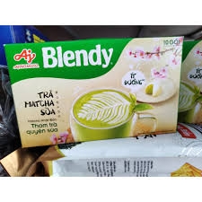 Hộp Trà Sữa Matcha Ít Đường - 10 Gói