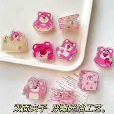 Kẹp Giấy Hình Gấu Dâu