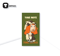 Sổ Tay Dài Tube Note 180T