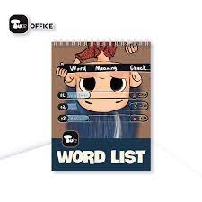 Sổ Học Từ Vựng A5 Word List 160T