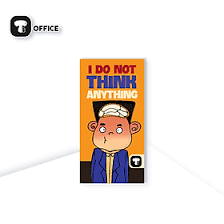 Sổ Xé Gáy A6 I Do Not Think Anything