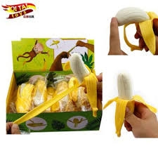 Squishy Hình Chuối Lột Vỏ