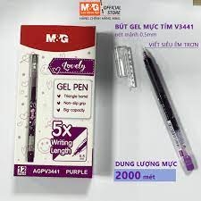 Bút Gel M&G V3441 Tím