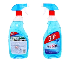 Lau kính Gift Sắc biển 580 ml