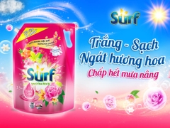 Nước giặt Surf - Hương Cỏ Hoa 2.9L Tặng