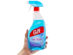 Lau kính Gift Sắc biển 580 ml