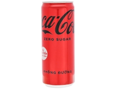 Nước CoCa Zero Sugar - Lon