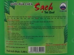 Nước rửa chén NET Sạch trà xanh can 3.88 lít