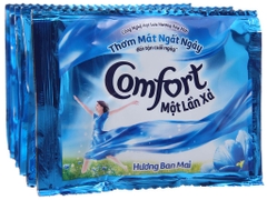 Nước xả vải Comfort một lần xả hương ban mai 20ml