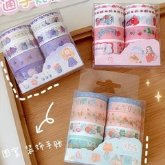 Hộp 10 Cuộn Washi Tape