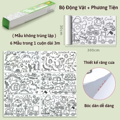 Tranh Tô Kèm Màu ( 3M)
