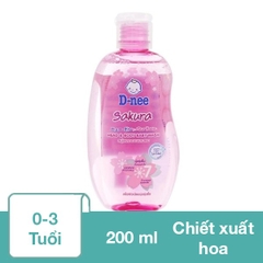 Sữa Tắm Bé Dnee Organic Thái - Sakura