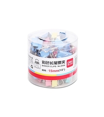 Kẹp bướm màu Deli 8556 - 15mm